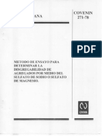 Covenin 271-78 PDF