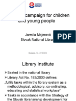 Reading Campaign For Children and Young People
