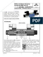 WK 420 970 Rozdzielacz Suwakowy Sterowany Elektrycznie Typ WE6 Seria 32