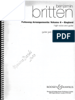 Britten Folksong For Guitar and Voice - 0001
