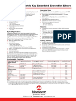 Dspic™ Asymmetric Key Embedded Encryption Library: Execution Time