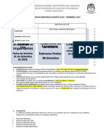 Encuadre Cursos Sabatinos 2018-2019