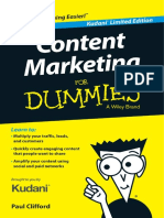 Content Marketing For Dummies Kudani Limited Edition