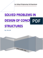 Design of Concrete Structures (Solved Problems) PDF