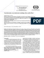 Non-Hydrostatic Versus Hydrostatic Modelings of Free Surface Flows