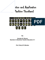 Machine Shorthand Module 15