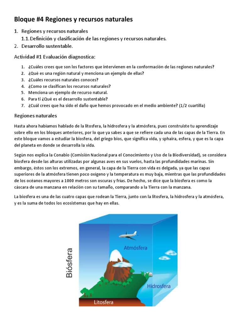 Regiones Naturales y Recursos Naturales | PDF | Selva | Tierra