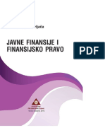 Javne Finansije I Finansijsko Pravo