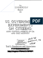 U.S. Government Experiments on Citizens