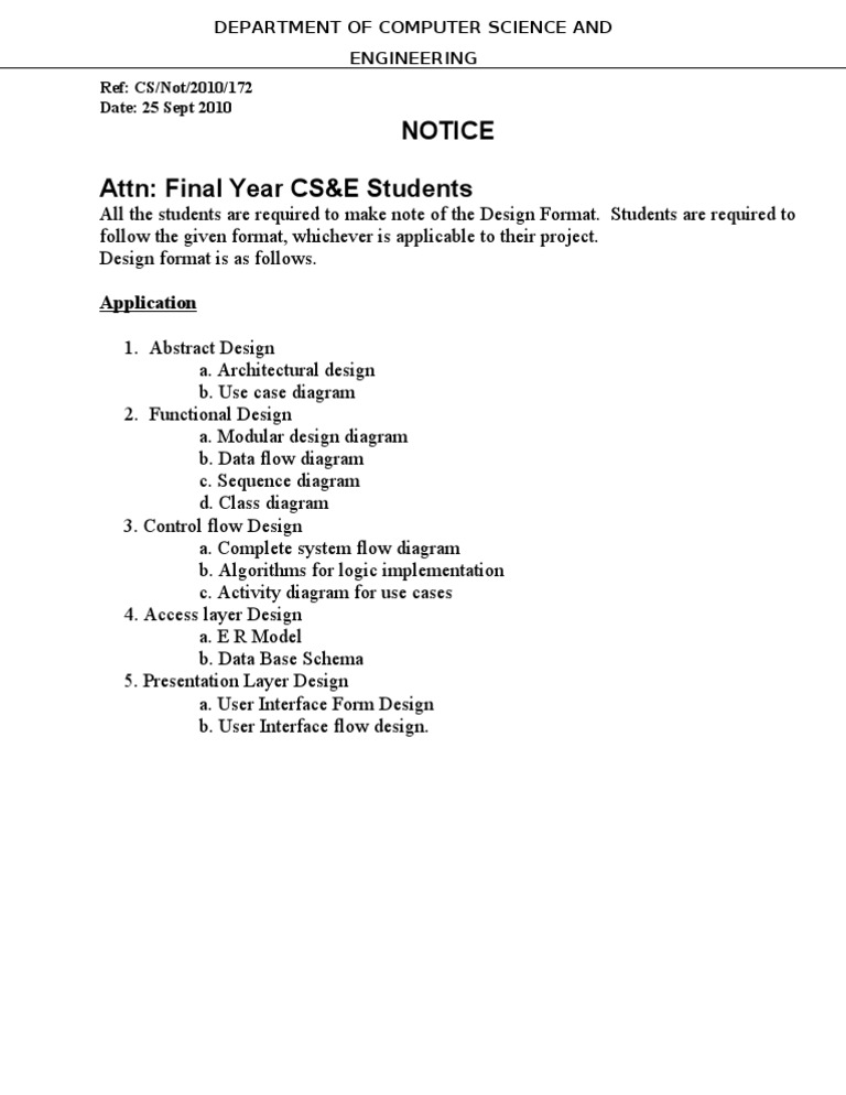 Design Format Notice | PDF | Art | Computers