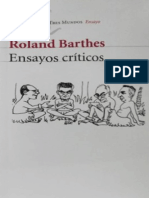 179637057 Roland Barthes Ensayos Criticos