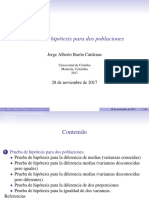 Corrección Prueba de Hipótesis para Dos Poblaciones PDF