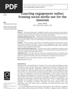 Enacting Engagement Online: Framing Social Media Use For The Museum