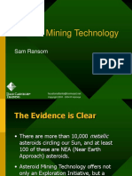 Asteroid Mining Technology