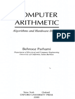 Behrooz Parhami - Computer Arithmetic_ Algorithms and Hardware Designs-Oxford University Press, USA (1999).pdf