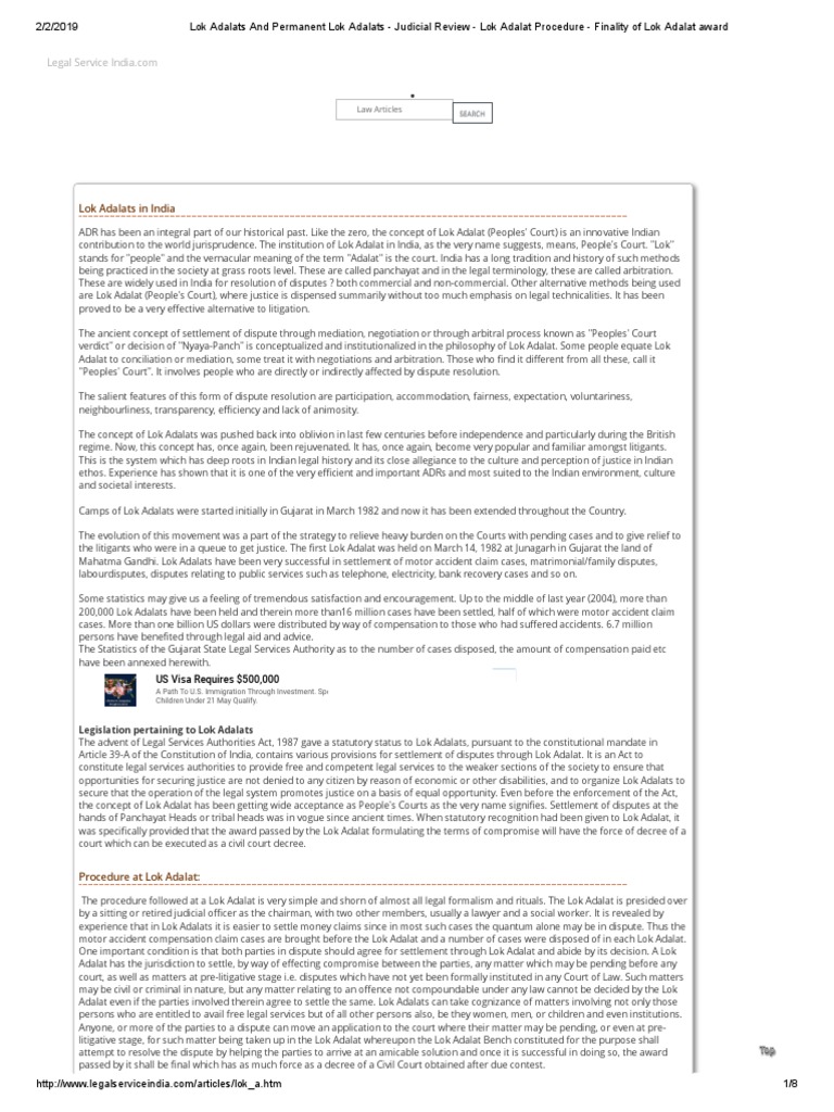 lok-adalats-and-permanent-lok-adalats-judicial-review-lok-adalat