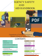 Emergency Safety and First Aid Hand Book - English