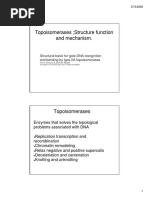 Topoisomerases Structure Function and Mechanism