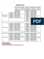 Exams 2019 (A1 - B1) : Exam Date of Exam Registration Dates Fees (INR) Date of Exam Registration Dates Fees (INR)