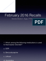 Recalls Feb 2016