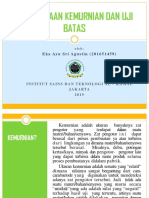 Pemeriksaan Kemurnian Dan Uji Batas