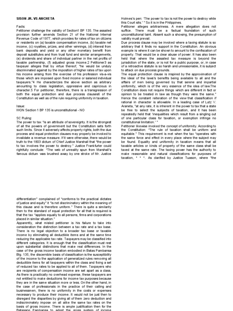 Sison vs ancheta pdf tax deduction gross income