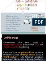 Kel 1. Langkah2 Penilaian Korban Triage