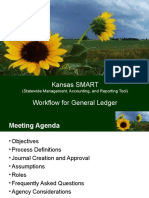 Kansas SMART Workflow For General Ledger: (Statewide Management, Accounting, and Reporting Tool)