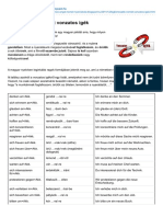 Legfontosabb Nemet Vonzatos Igek PDF