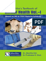Jibachha's Textbook of Animal Health Volume-I by Dr.Jibachha Sah & Dr.Prabhakar K.Shah
