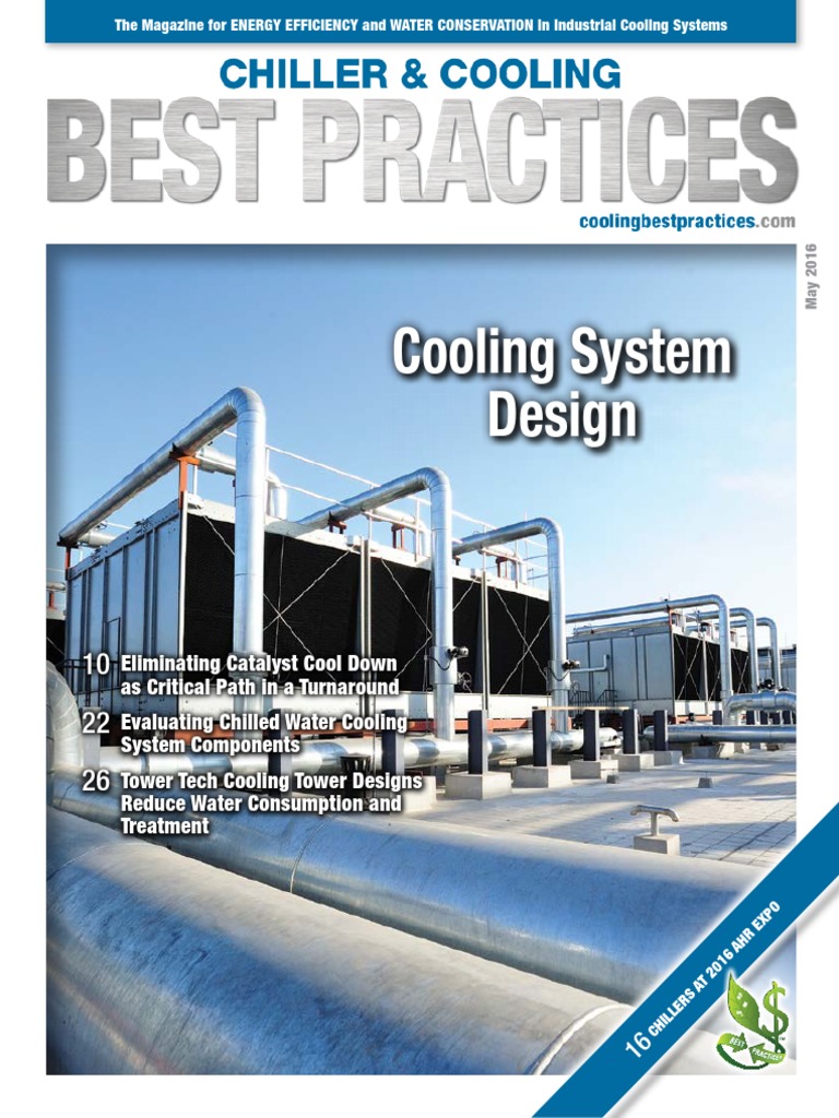 Chiller & Cooling Best Practices PDF Heat Exchanger Valve