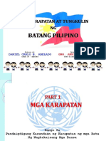 Karapatan at Tungkulin NG Batang Pilipino