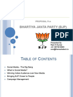 Bhartiya Janta Party (BJP) : Proposal F