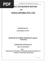 Sonal Apparel Pvt. Ltd Apparel Document Final