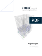 ETABS Project Report For Design of A Masjid