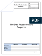 Duct Fabrication Procedure