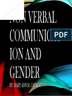 Non Verbal Communication and Gender