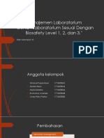 Laboratorium Manajemen dan Biosafety Level