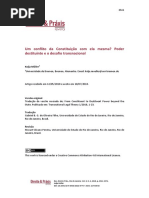 MOLLER, Kolja. Um conflito da Constituição com ela mesma? Poder destituinte e o desafio transnacional [Tradução]