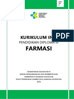 Kurikulum d3 Farmasi 2016