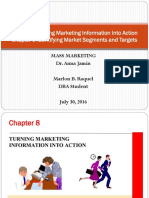 Report in Mass Marketing