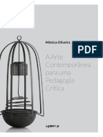 A Arte Contemporânea para Uma Pedagogia Crítica - Editora PDF