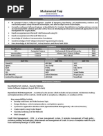 Resume of Muhammad Taqi