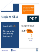 Preparo de Solução KCL 3m