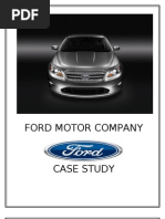 Download Strategic Analysis on Ford motor by m_ebad SN39882905 doc pdf