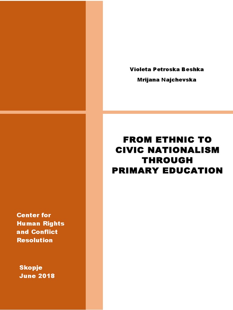 From Ethnic to Civic Nationalism Nationalism Cultural Politics