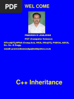 of Inheritance in C++