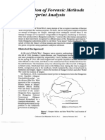 Evaluation of Forensic Methods For Overprint Analysis