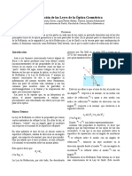 Leyes de La Optica Geometrica PDF