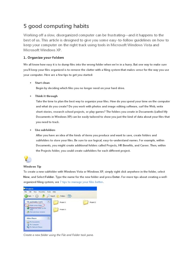 5 Essential Windows PC Maintenance Tips | PDF | Spyware | Computer File